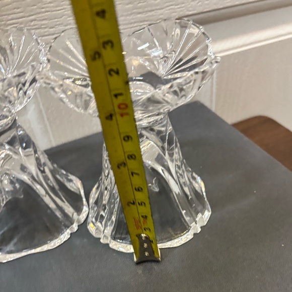 Noritake Crystal Treasury Candle Holders - Picture 5 of 9